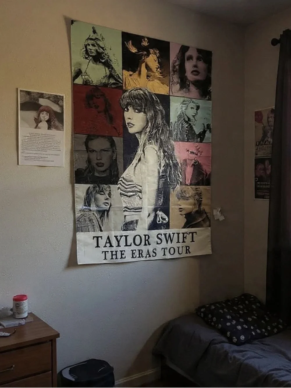 Taylor Swift Eras Tour Fabric Wall Poster 40x30 Tapestry Banner Decor